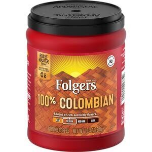 Folgers Colombian Ground Coffee Medium Dark Roast