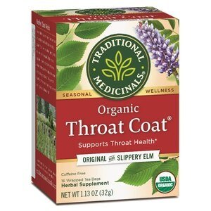 Traditional Medicinals Organic Throat Coat Herbal Tea