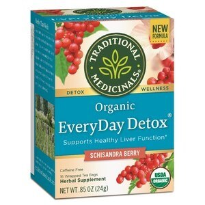 Traditional Medicinals Every Day Detox All Natural Herbal Tea