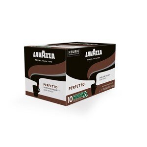 Lavazza Perfetto Dark Roast Coffee K Cup Pods