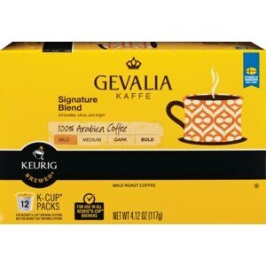 Gevalia Kaffe Signatire Blend Mild Medium Roast K Cup Pods