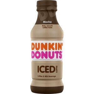 Dunkin Donuts Mocha Iced Coffee Bottle