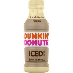 Dunkin Donuts French Vanilla Iced Coffee Bottle