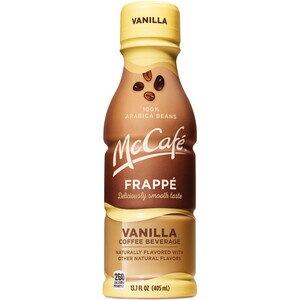 McCafe Frappe Vanilla Iced Coffee Drink