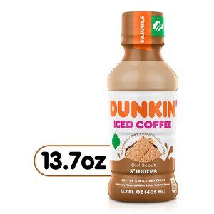 Dunkin Girl Scout Smores Iced Coffee