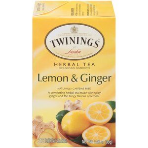 Twinings of London Lemon & Ginger Herbal Tea Bags