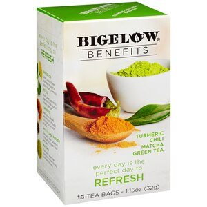Bigelow Benefits Turmeric Chili Matcha Green Tea
