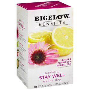 Bigelow Benefits Lemon and Echinacea Herbal Tea