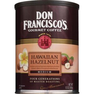 Don Franciscos Gourmet Coffee Hawaiian Hazelnut Medium