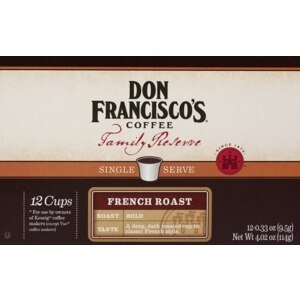 Don Franciscos Coffee Family Reserve Single Serve Bold Breakfast Blend Cups