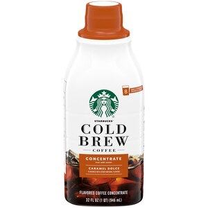 Starbucks Caramel Dolce Cold Brew Coffee Concentrate