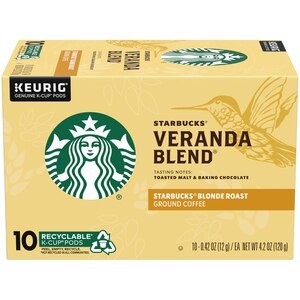Starbucks K Cup® Pods Veranda Blend Blonde