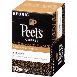 Peets Coffee Big Bang Medium Roast Coffee K Cup Pods