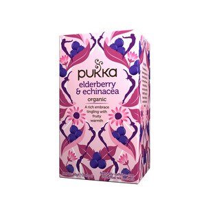 Pukka Elderberry & Echinacea Fruit Organic Herbal Tea Bags