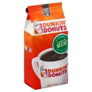 Dunkin Donuts Decaf Ground Coffee