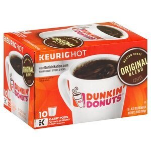 Dunkin Donuts Original Blend Medium Roast Coffee K Cup Pods