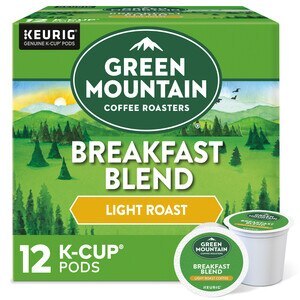 Green Mountain Coffee K Cup Breakfast Blend